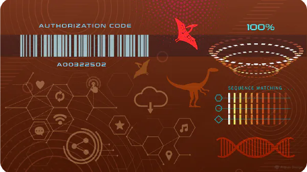 Access card back